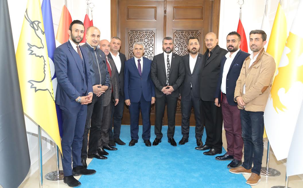 MHP il başkanı Avşar,Başkan Güder’i ziyaret etti