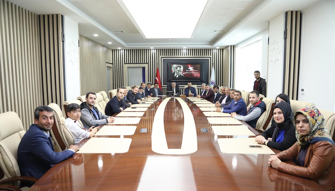 Malatya Tarım Platformu Başkanı Akın,Başkan Güder’i ziyaret etti