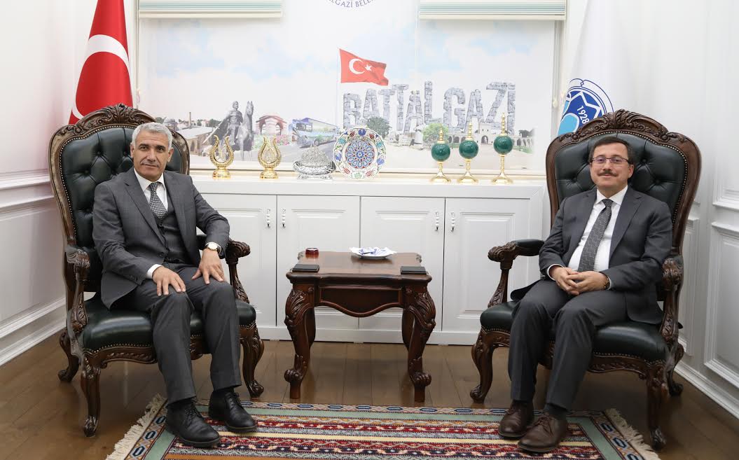 Rektör Kızılay,Başkan Güder’i ziyaret etti