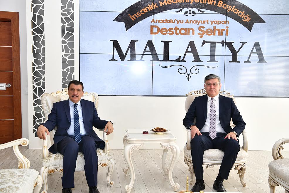 Kazakistan Büyükelçisinden Başkan Gürkan’a ziyaret