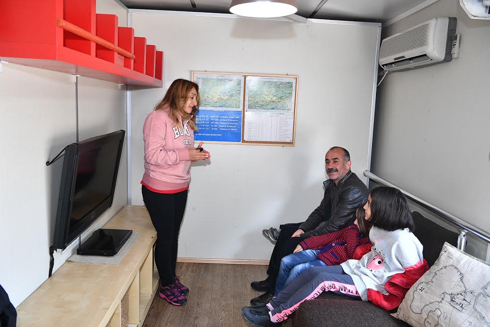 Malatya’da vatandaşlara deprem anı yaşatıldı