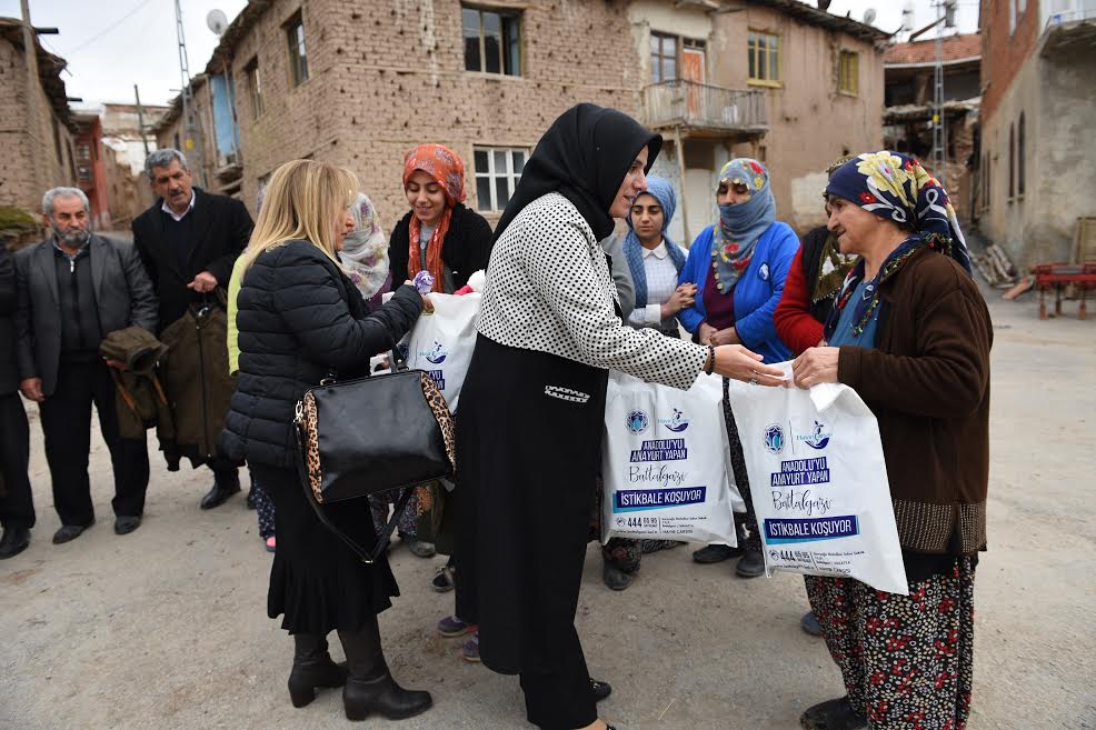 Battalgazi kalbi kadın kooperatifi’nden depremzedelere destek