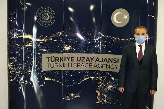 Başkan Kılınç, Türkiye Uzay Ajansı Başkanı Yıldırım’ı Ziyaret Etti