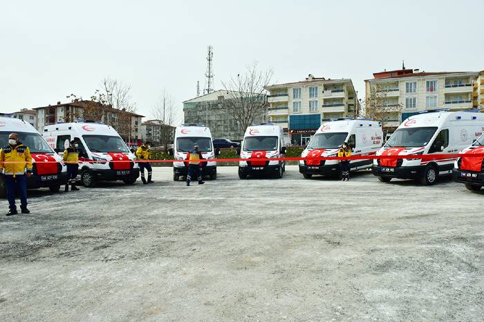 Ambulans Anahtar Teslim Töreni Düzenlendi