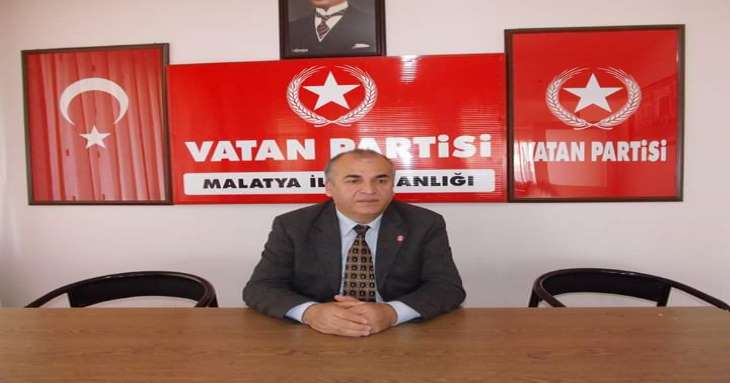 Vatan Partisi Başkanlık Kurulu üyesi ve Malatya İl Başkanı Arif Doğan’ın kamuoyuna açıklaması