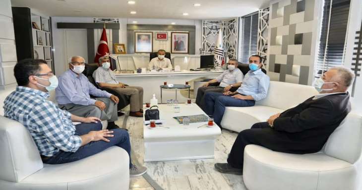 AK Parti Merkez İlçe Yönetiminden, Başkan Kılınç’a Ziyaret