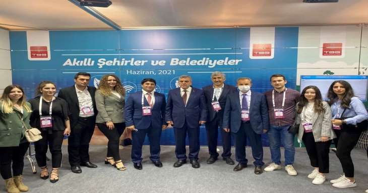 Başkan Kılınç Akıllı Şehirler Fuarında