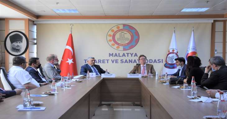 Büyükelçiden Malatya TSO’ya ziyaret