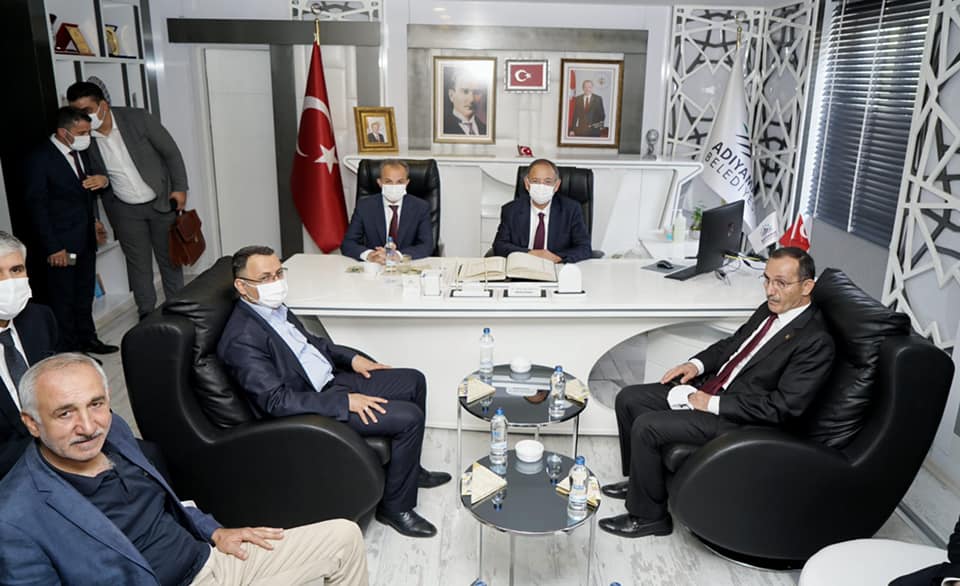 AK Parti Genel Başkan Yardımcısı Özhaseki’den, Adıyaman Belediyesine Ziyaret