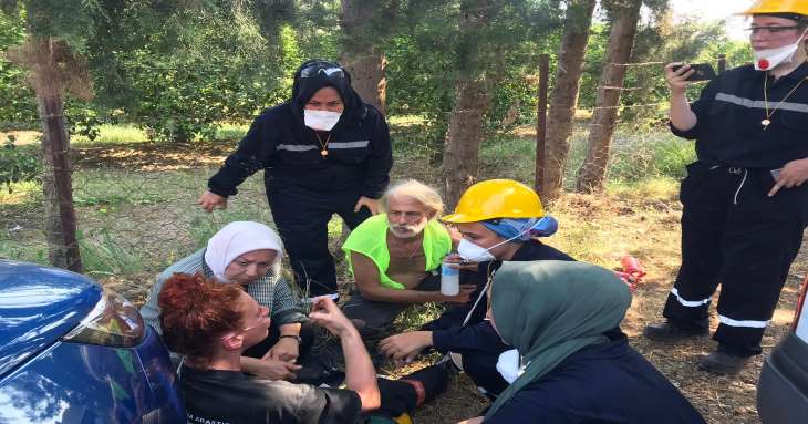 Muğla’da yangından vücudu yanan gence ilk müdahaleyi Malatya Milletvekili Çalık yaptı