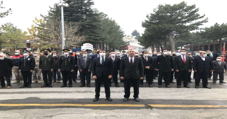 İlçemizde 10 Kasım ATATÜRK’Ü Anma Programı Düzenlendi