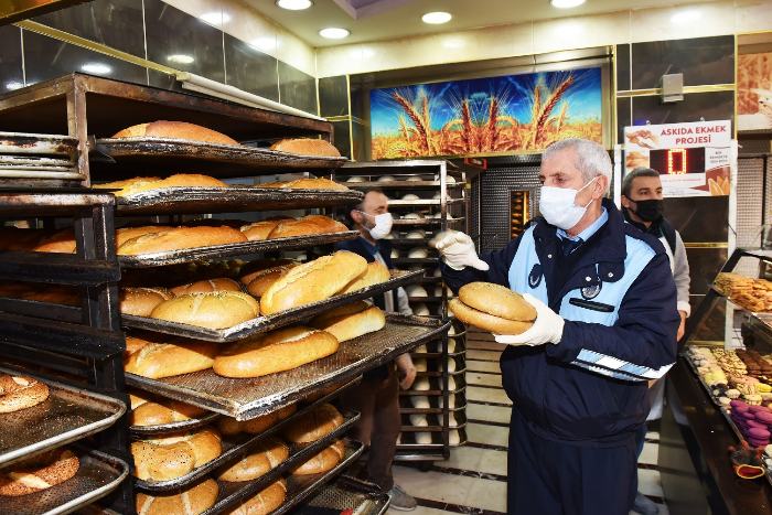 Battalgazi Belediyesi Zabıta Müdürlüğü, toplam 129 fırını denetledi