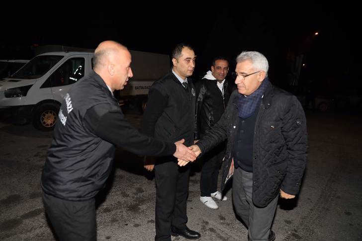 Battalgazi Belediye Başkanı Osman Güder’den Anlamlı Yılbaşı Ziyareti