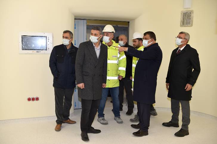 Malatya Büyükşehir Belediye Başkanı Selahattin Gürkan, Yeni Devlet Hastanesi İnşaatında İncelemelerde Bulundu