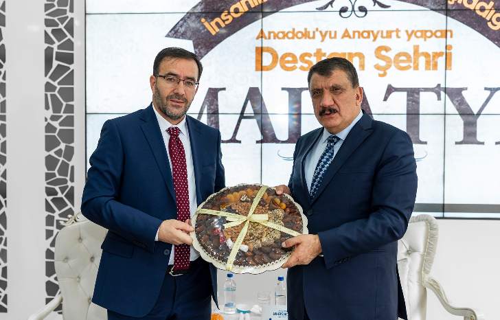 Türkiye Atletizm Federasyonu Başkanı Fatih Çintimar’dan Başkan Gürkan’a Ziyaret