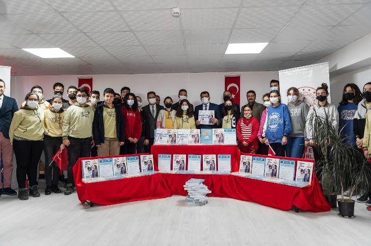 Öğrencilerden Başkan Gürkan’a Deneme Sınavı Teşekkürü