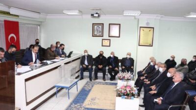 Mahrukatçılar Esnaf Odası’nın genel kurulunda Orhan Özbek güven tazeledi