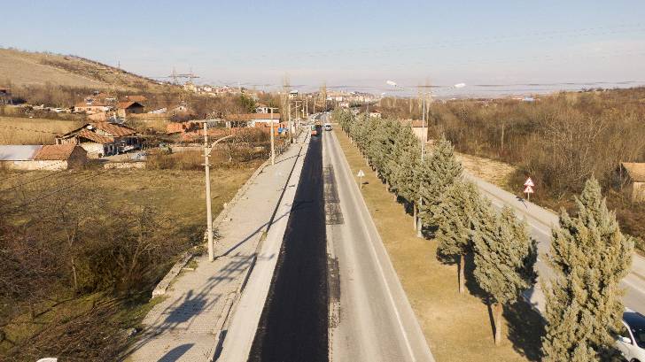 Malatya Büyükşehir Belediyesi, Eski Malatya Yolunda Asfalt Çalışmalarını Sürdürüyor