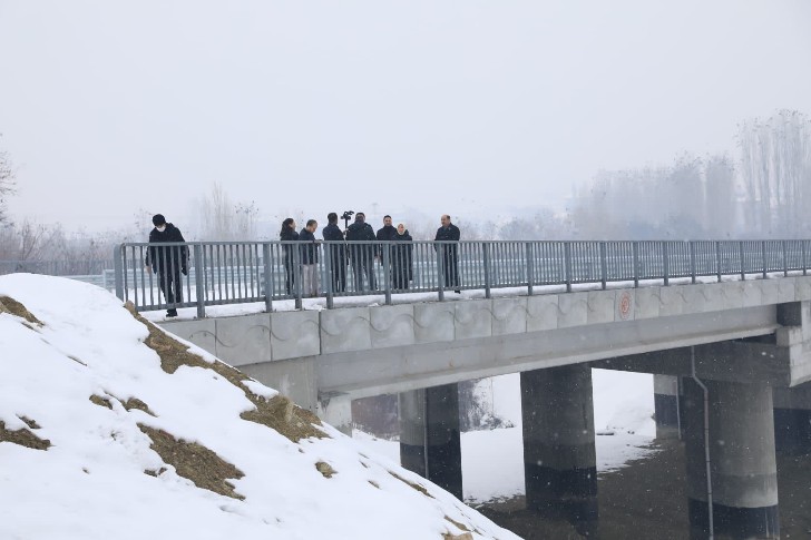 AK Partili Çalık: Hanımınçiftliği Köprüsünün yapımı tamamlandı