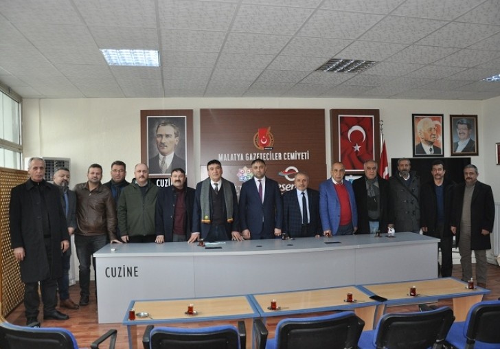 Türk Eğitim sen Malatya şubesi tarafından Malatya gazeteciler cemiyeti (MGC)’ye ziyaret gerçekleştirildi.