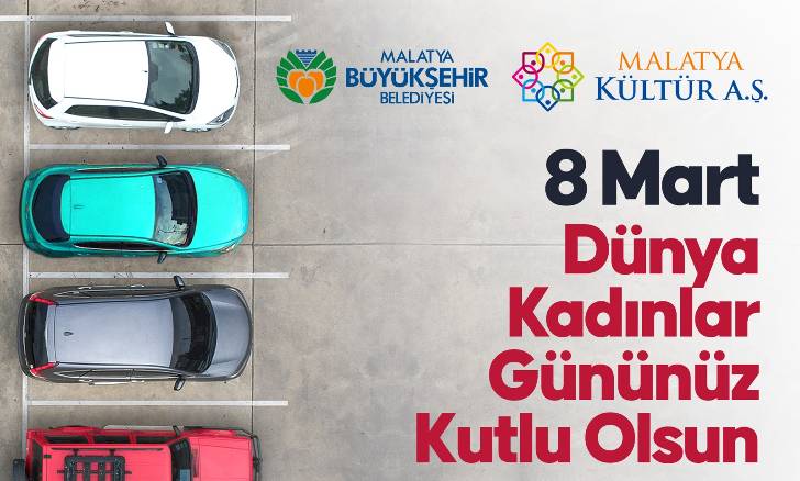 8 Mart Salı günü Belediye Otoparkları ve Parkmetre Bayanlara Ücretsiz Olacak