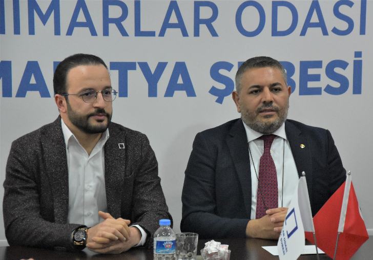 Başkan Sadıkoğlu: “Projeleri şehrimizin mimarları çizmeli”