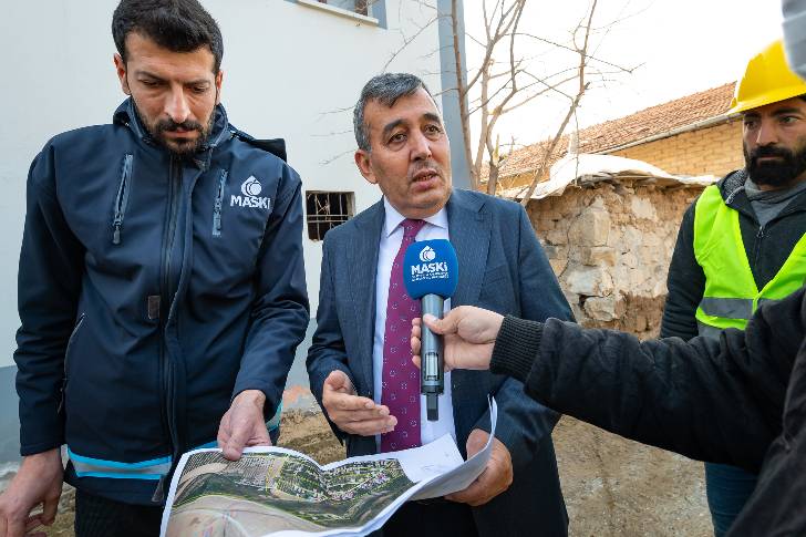 Maski Topsöğüt’ün Kanalizasyon Hatlarını Yeniliyor