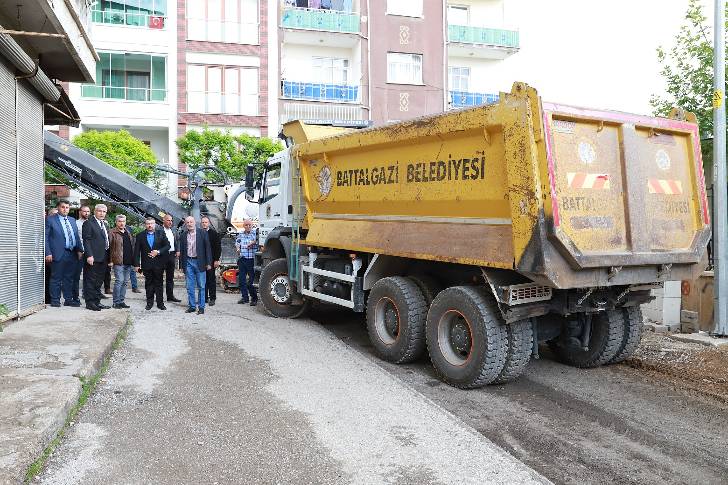 Battalgazi’deki 11 Sokağa 3.5 Milyonluk Yatırım