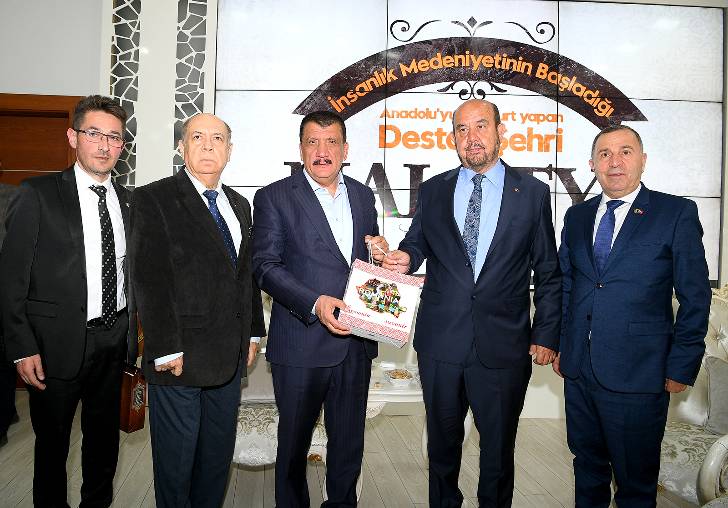 Başkan Gürkan, Kırgız Büyükelçi , Romanya ve Kıbrıs Heyetleri İle Bir Araya Geldi