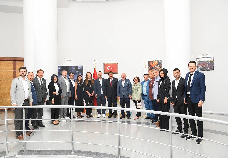 Malatyalı İşadamları Derneği (MİAD) Yönetiminden Başkan Gürkan’a Ziyaret