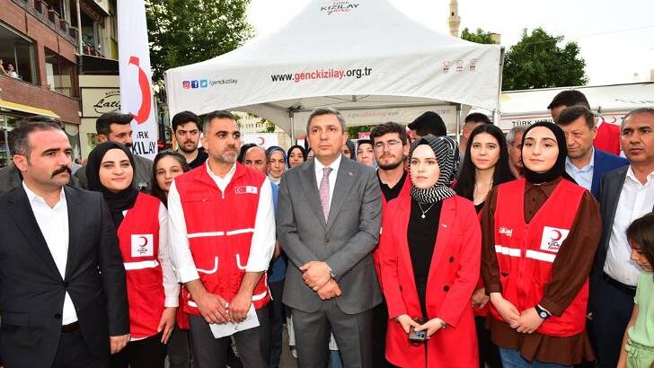 Türk Kızılay, 154. kuruluş yıl dönümünü Malatya’da düzenlenen etkinliklerle kutlandı.