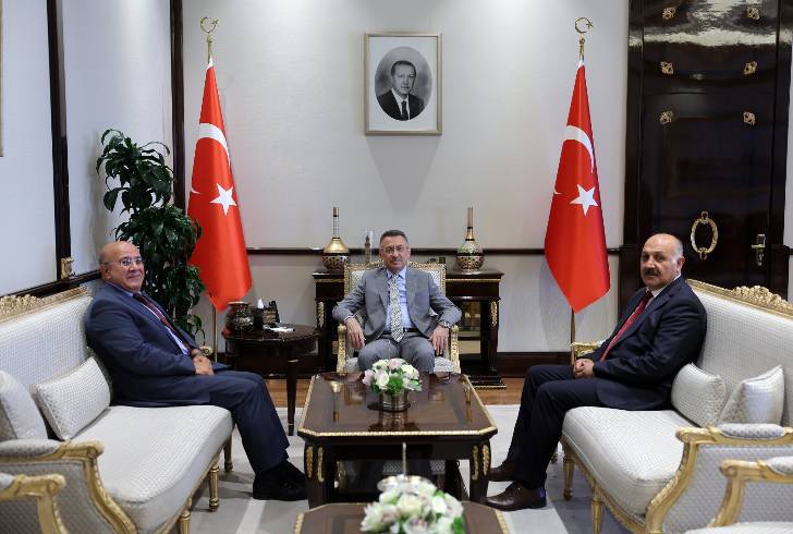 Başkan Durali Zelyurt’dan, Cumhurbaşkanı Yardımcısı Oktay’a ziyaret