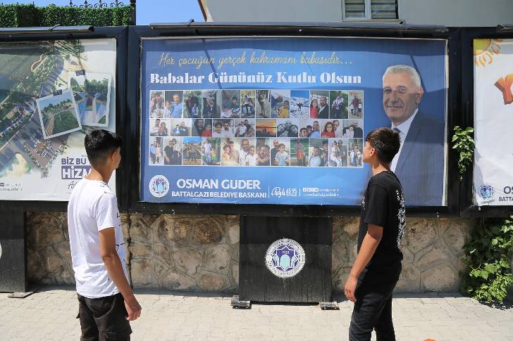 Battalgazi Belediyesi’nden Babalar Günü İçin jest