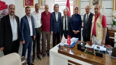 MGC Yönetim Kurulu yeni göreve başlayan Malatya Milli Eğitim Müdürü Hatice Özdemir’i ziyaret etti.