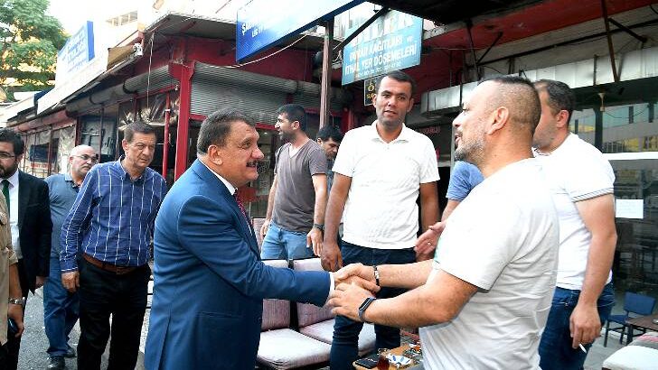 Başkan Gürkan Esnaf ziyaretlerine devam ediyor