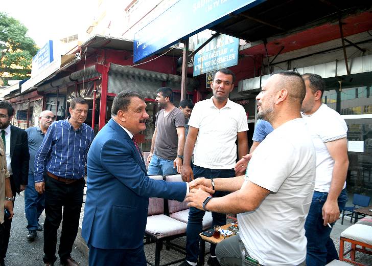 Başkan Gürkan Esnaf ziyaretlerine devam ediyor