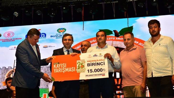 Yaş Kayısı Yarışması sonuçlandı