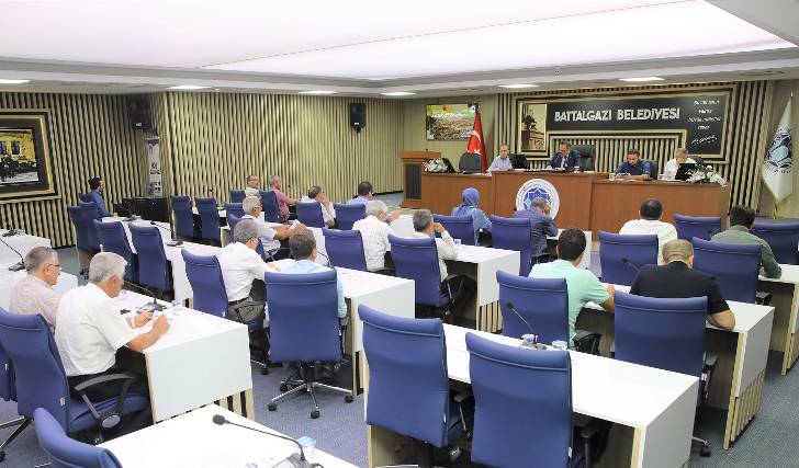 Battalgazi Belediye Meclisi, Ağustos ayı Olağan toplantısı tamamlandı.