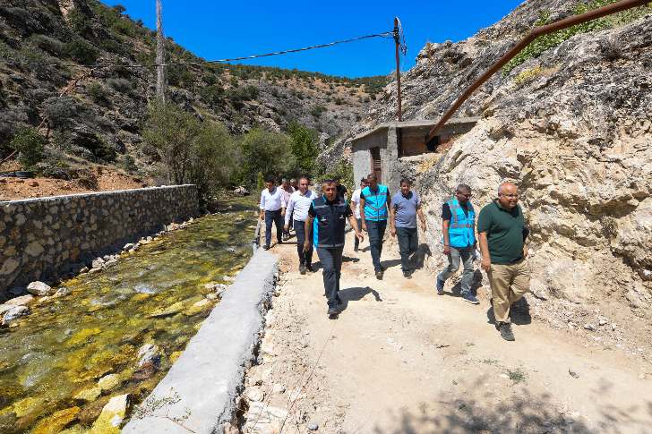 Malatya Büyükşehir Belediyesi Su ve Kanalizasyon İdaresi Maski, 13 Mahalle’nin Su Sorunu Çözdü