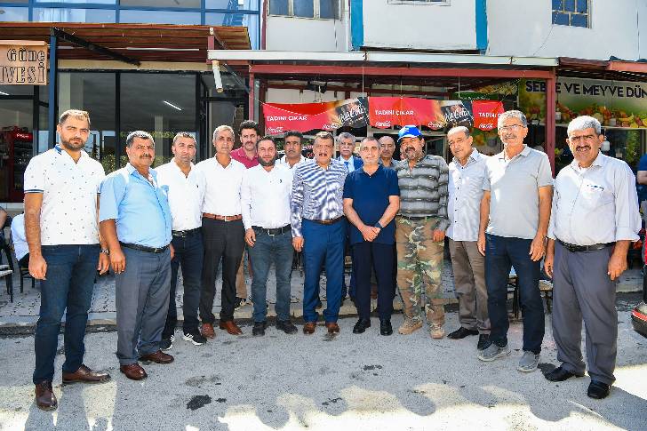 Başkan Gürkan Konak/Banazı mahallesini ziyaret etti