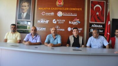 Kızılay Malatya Şube Başkanlığına atanan Osman Korkut Malatya Gazeteciler Cemiyetini ziyaret etti.