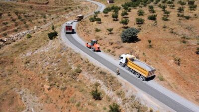 Battalgazi Belediyesi, Uluköy Mahallesi’nde toplam 18 kilometrelik Sathi kaplama çalışmalarına başladı.
