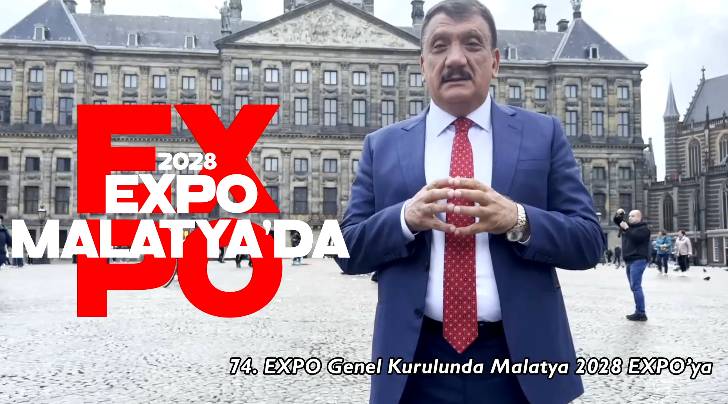 Malatya Büyükşehir Belediye Başkanı Selahattin Gürkan,, EXPO 2028’in Malatya’da yapılacağını açıkladı.