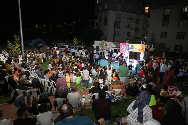 “Battalgazi’de Yaz Akşamları” programı Göztepe Mahallesi’nde gerçekleştirildi.