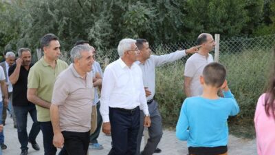 Başkan Güder, Orduzu Şanlıkaya mahallesindeki vatandaşlarla bir araya geldi