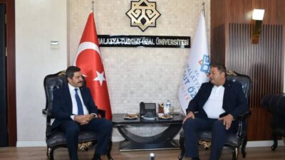 Fendoğlu ve MHP Heyetinden Rektör Bentli’ye ziyaret