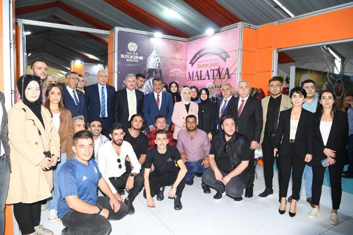 Malatya Büyükşehir Belediyesi standı, 9 Ekim tarihine kadar ziyaretçilerini ağırlamaya devam edecek