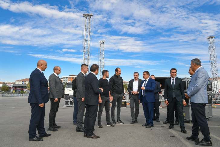 Başkan Gürkan, “Sayın Cumhurbaşkanımızın Malatya’da yapımı tamamlanan yatırımların açılışını yapacağı alanda incelemelerde bulundu