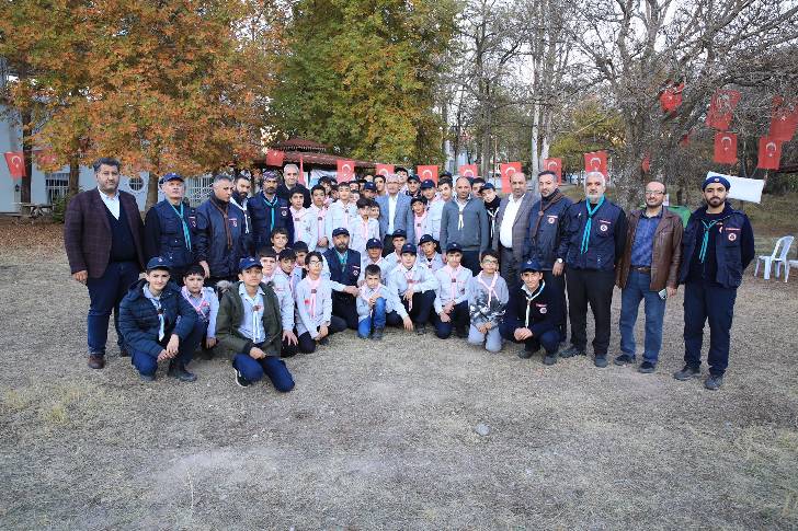 Başkan Güder, Orduzu Pınarbaşı’nda düzenlenen İzcilik Kampı’na sürpriz bir ziyaret gerçekleşti