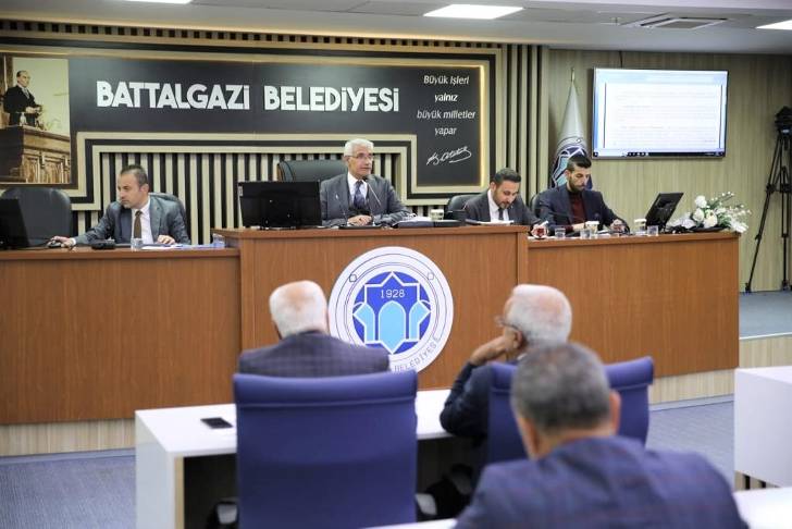 Battalgazi Belediye Meclisi, Kasım ayı olağan toplantısı tamamlandı